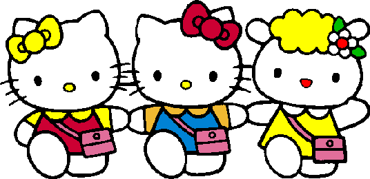 Hello Kitty avec ses amies