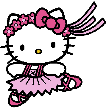 Hello Kitty en ballerine