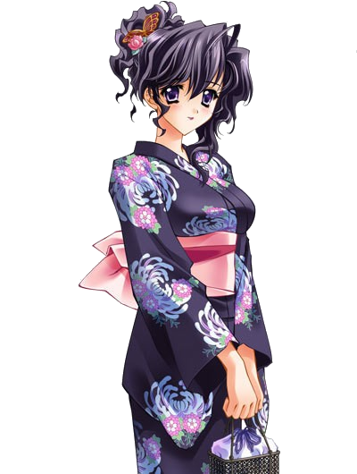 Mangas fille en kimono 166