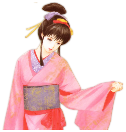 Manga fille en kimono 109
